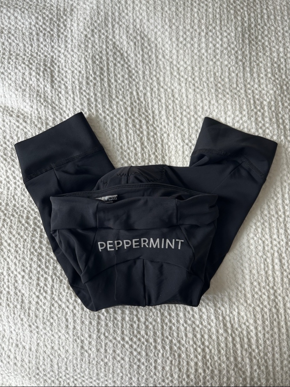 Peppermint Black Cycling Shorts